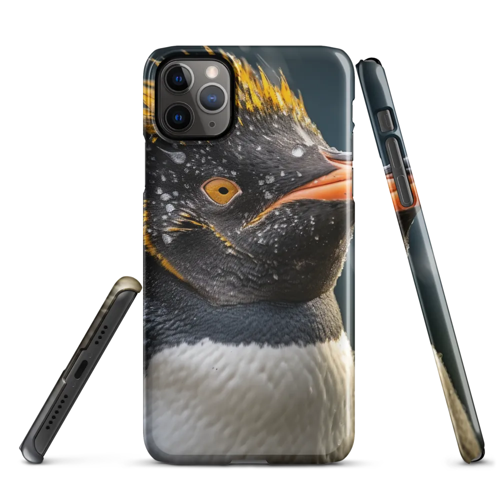 Silent Majesty: A Portrait of the Penguin | Phone Case |  11 Pro Max | Snap Case | Glossy