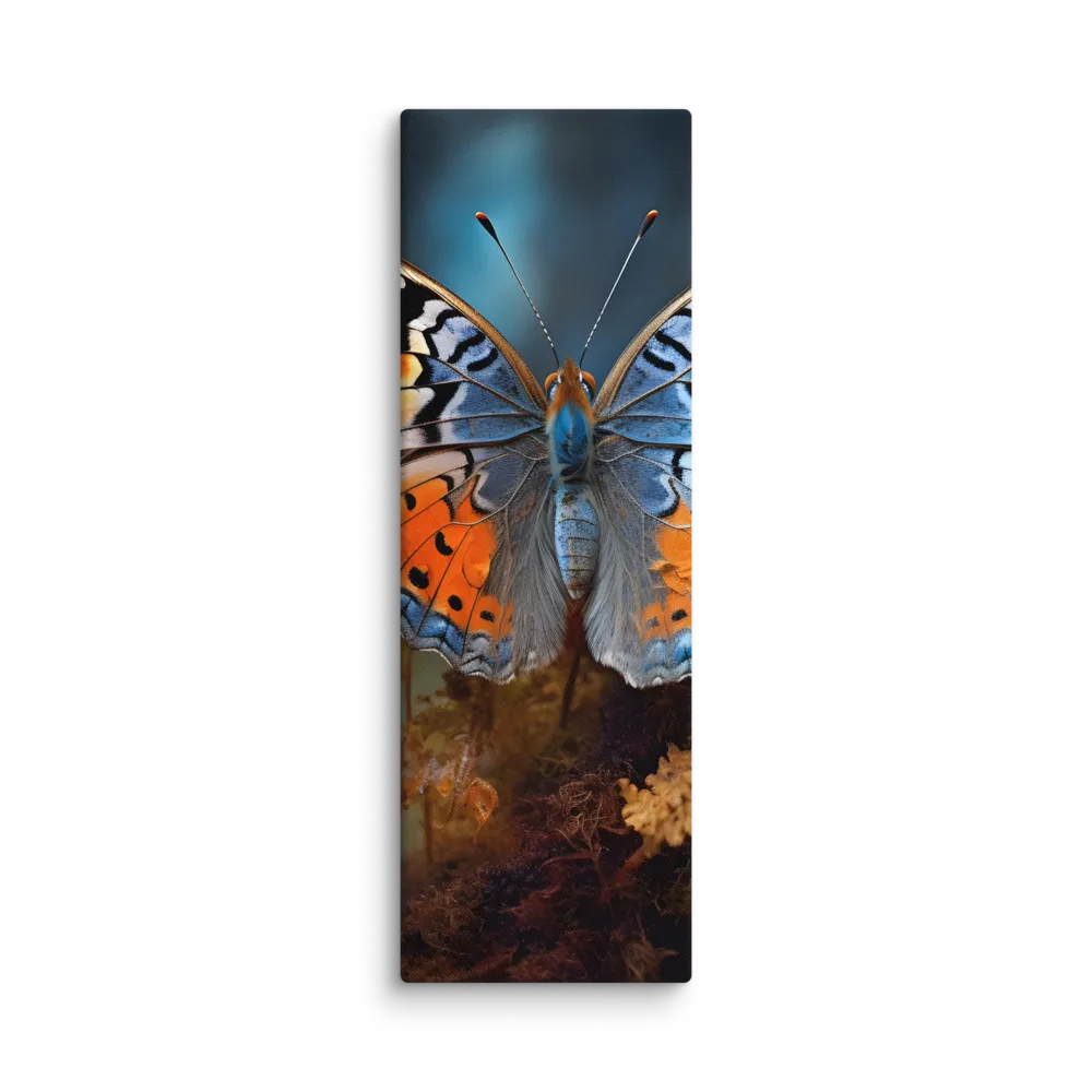 Harmony in Color: The Butterfly | Canvas | 12″×36″