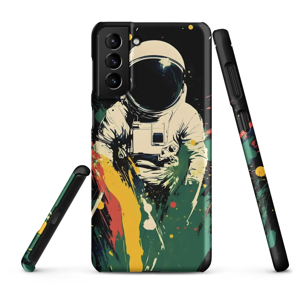 Cosmic Splash: The Astronaut's Journey