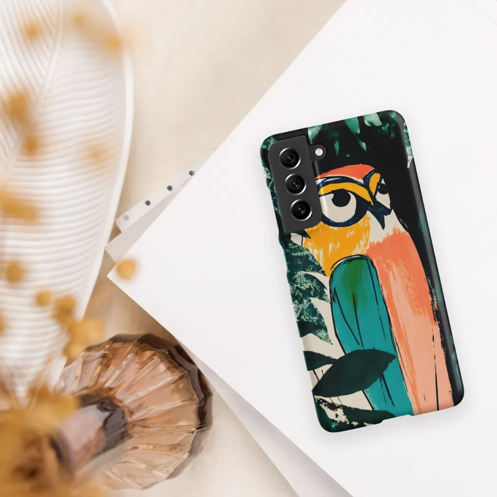 Camouflaged Majesty: The Abstract Owl