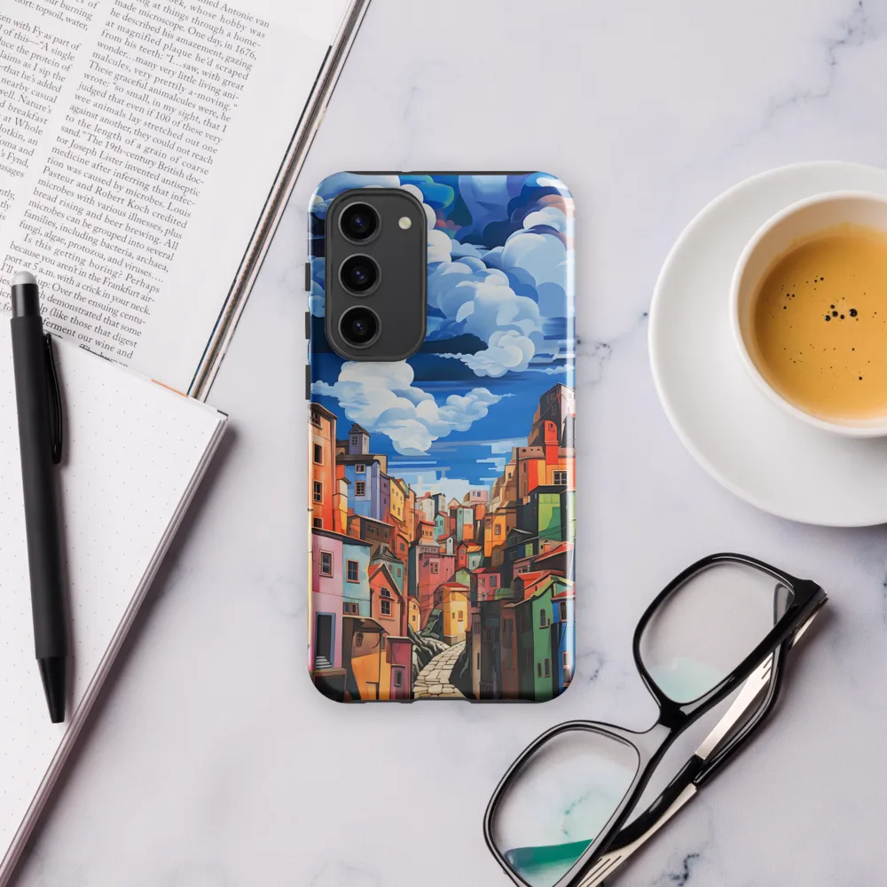 Whimsical Heights: A Vibrant Cityscape