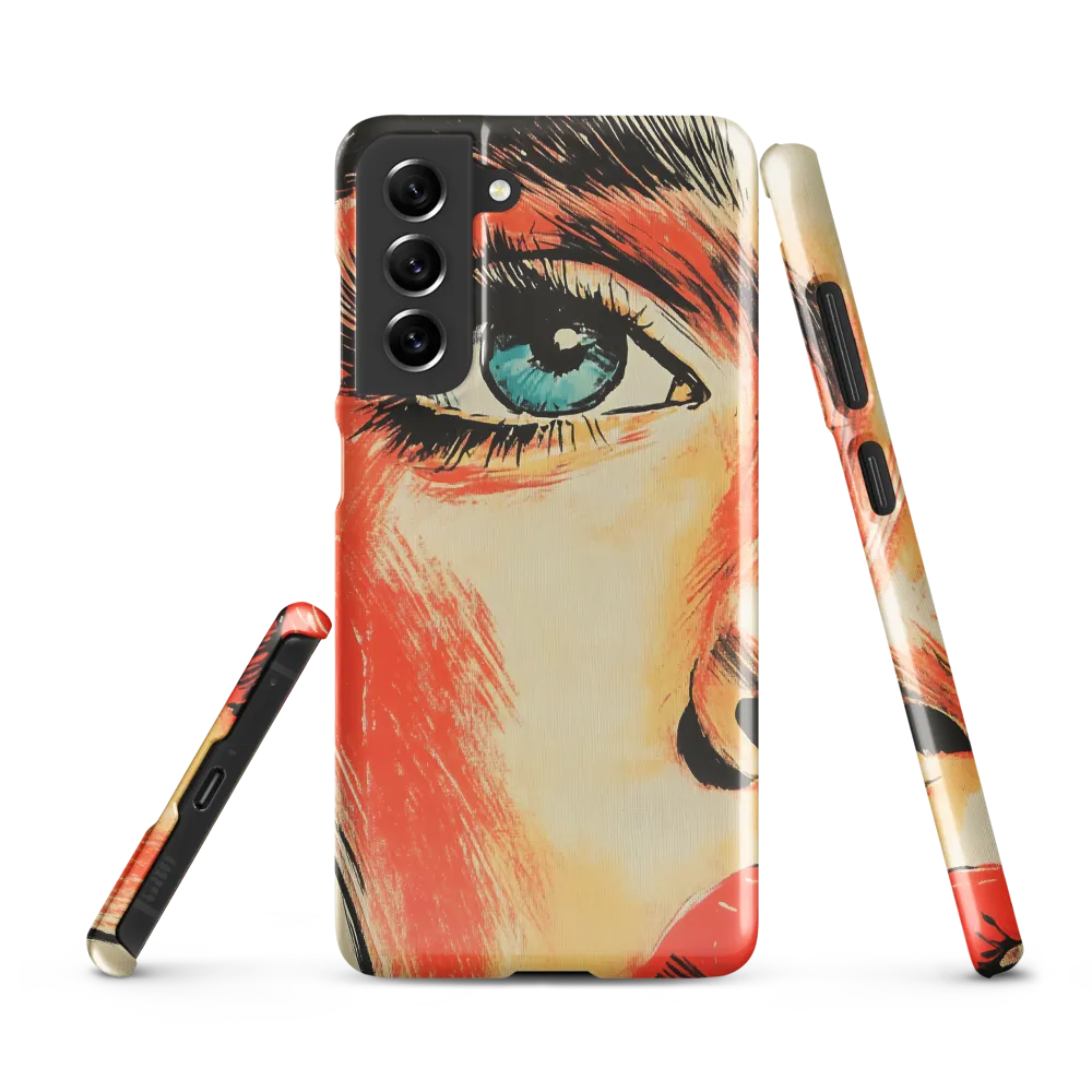Intense Gaze: A Pop Art Portrait