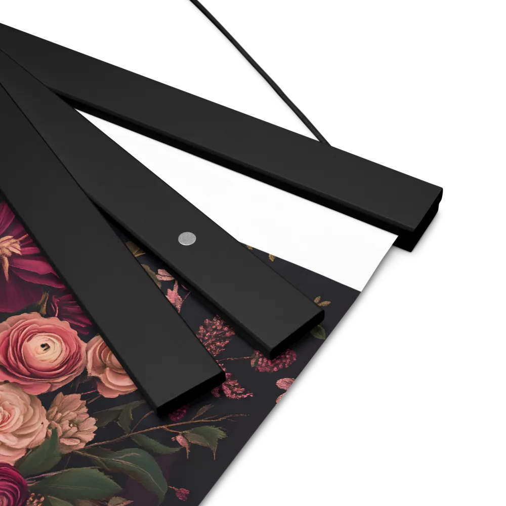 Botanical Elegance | Poster With Black Wood Hanger | 8″×10″