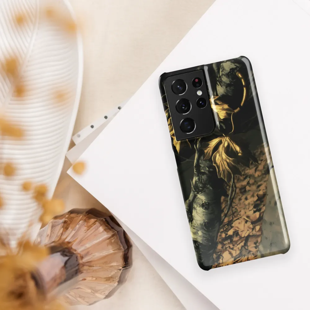 Golden Serenity: A Close Encounter with Nature