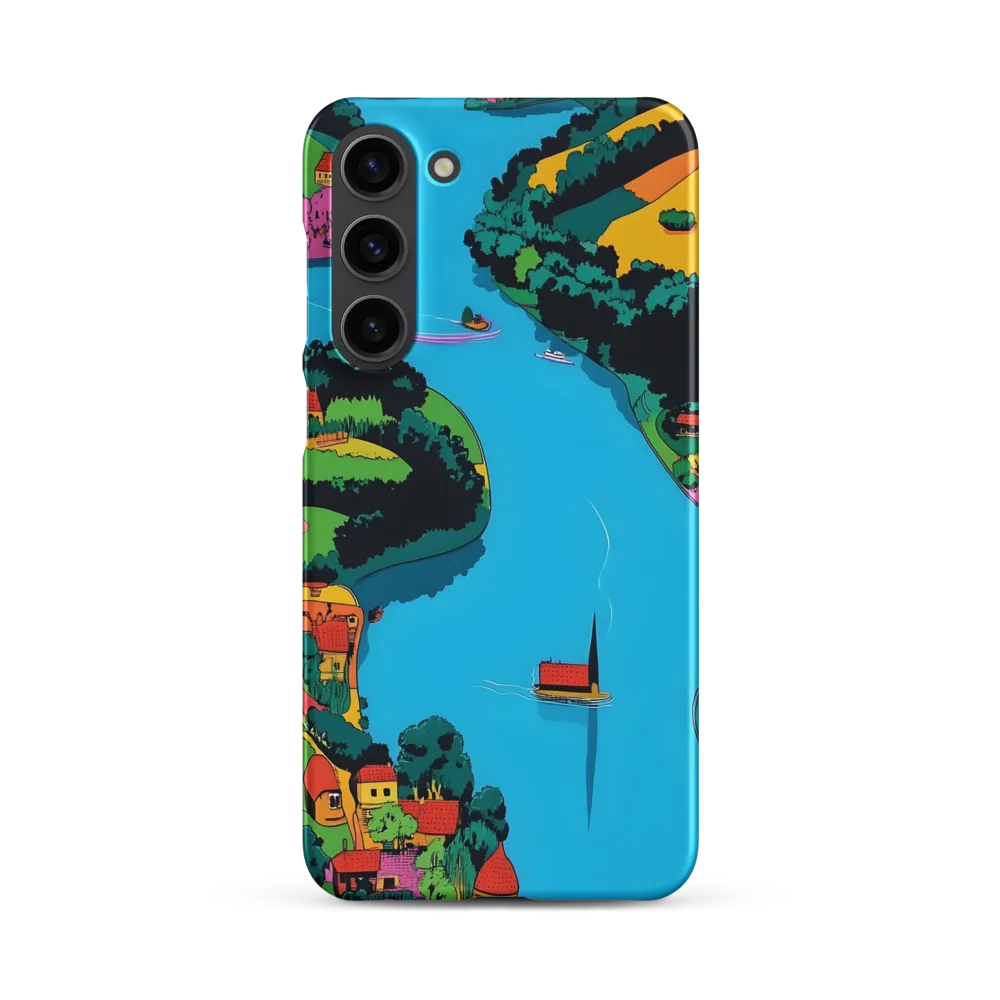 Whimsical River Landscape