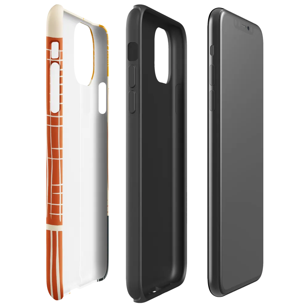 Urban Melodies: A Modern Cityscape | Phone Case |  11 Pro Max | Tough Case | Glossy