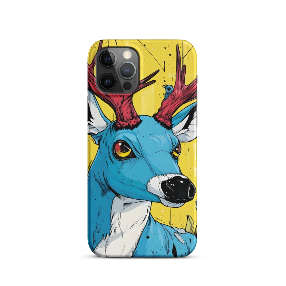 Vivid Antlers: A Modern Take on Nature