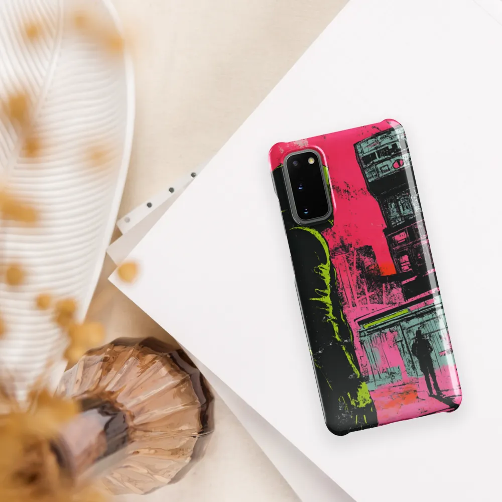 Urban Echoes of Mystery | Phone Case |  S20 | Snap Case | Glossy