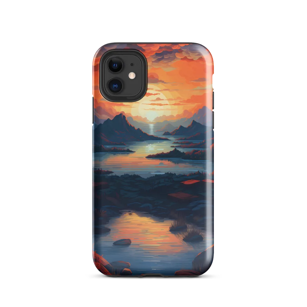 Ethereal Evening: A Digital Dusk