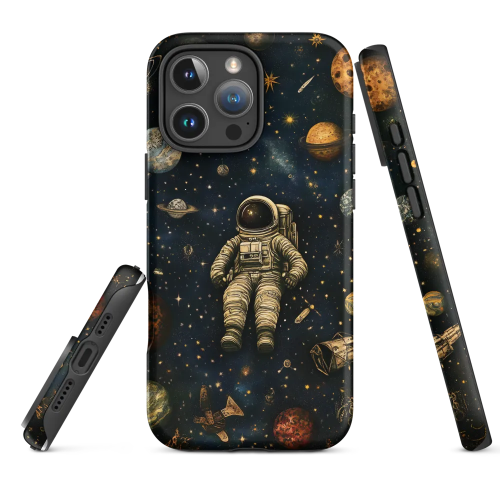Cosmic Voyage: An Astronaut's Solitude