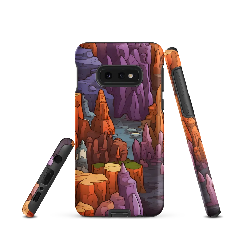 Vibrant Rockscape: A Digital Odyssey