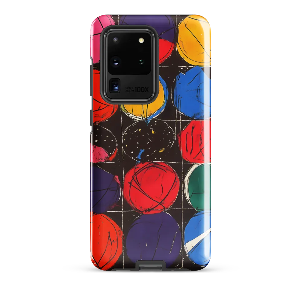 Colorful Circles in Abstract Harmony