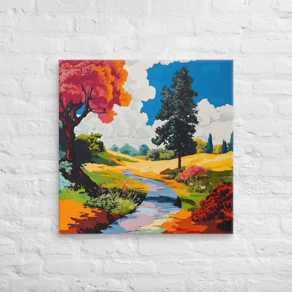 Vibrant Serenity | Canvas | 28″×28″