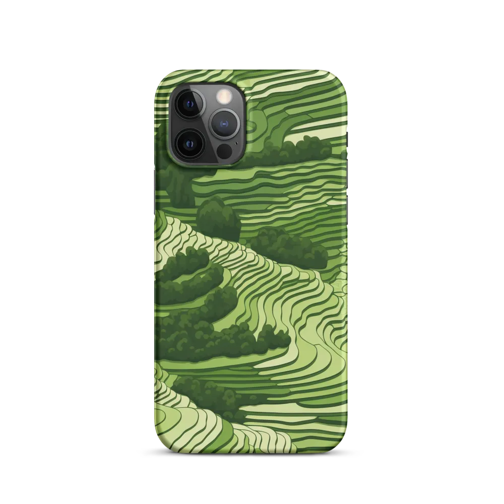 Waves of Green: An Abstract Landscape