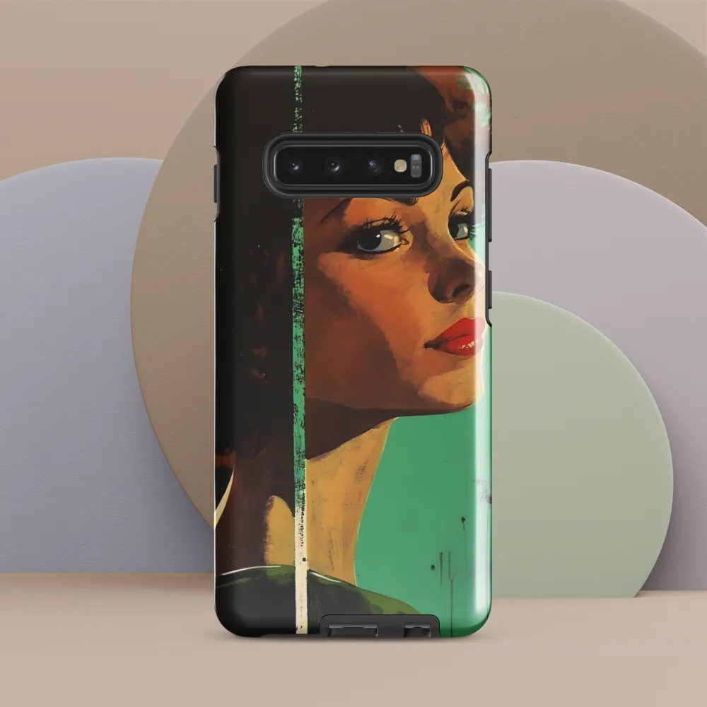 Mysterious Allure | Phone Case |  S10 Plus | Tough Case | Glossy