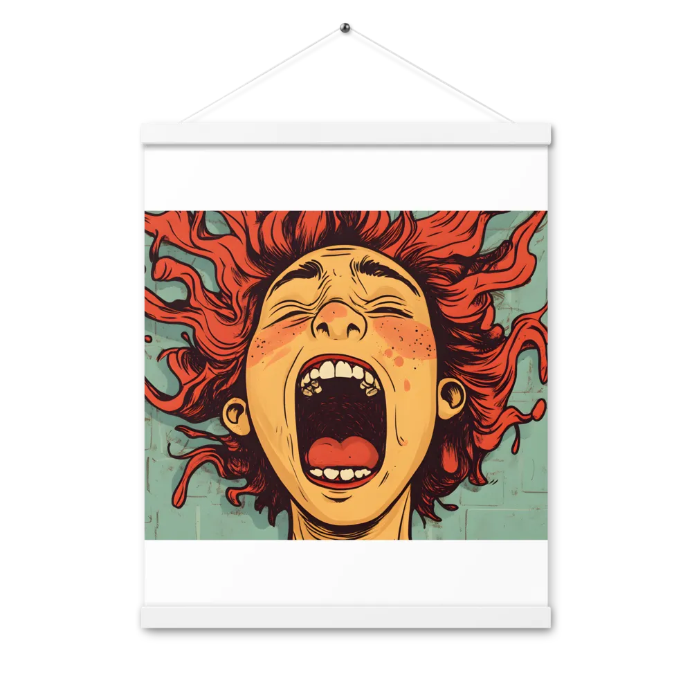 Fury Unleashed | Poster With White Wood Hanger | 16″×20″