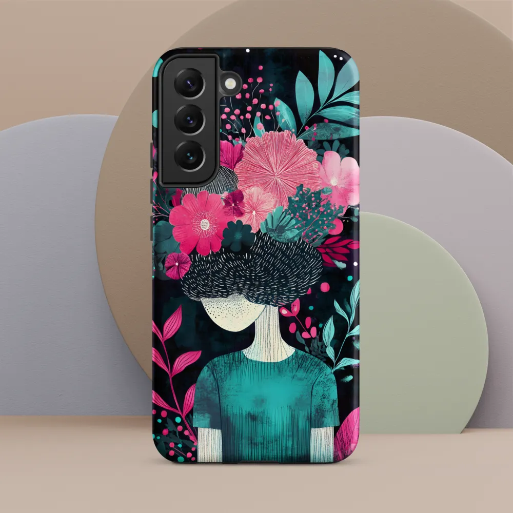 Floral Harmony: A Portrait of Serenity