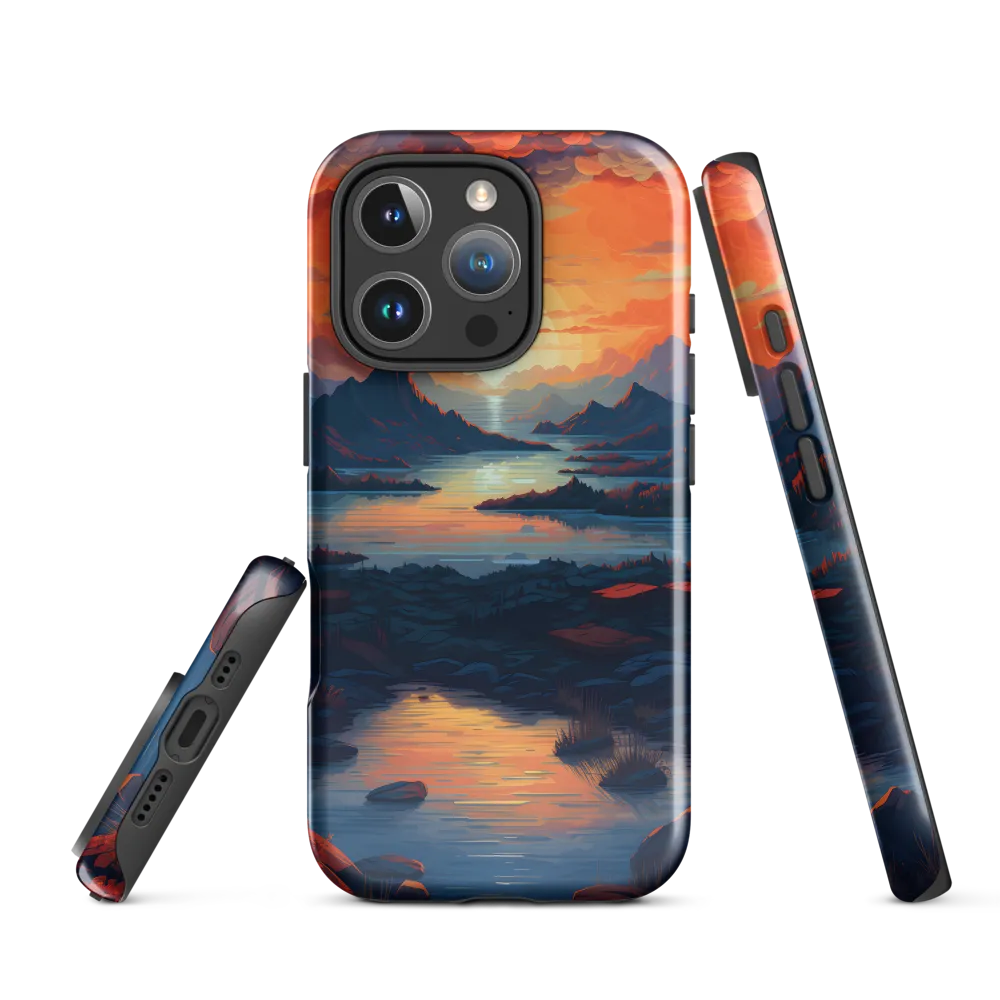 Ethereal Evening: A Digital Dusk