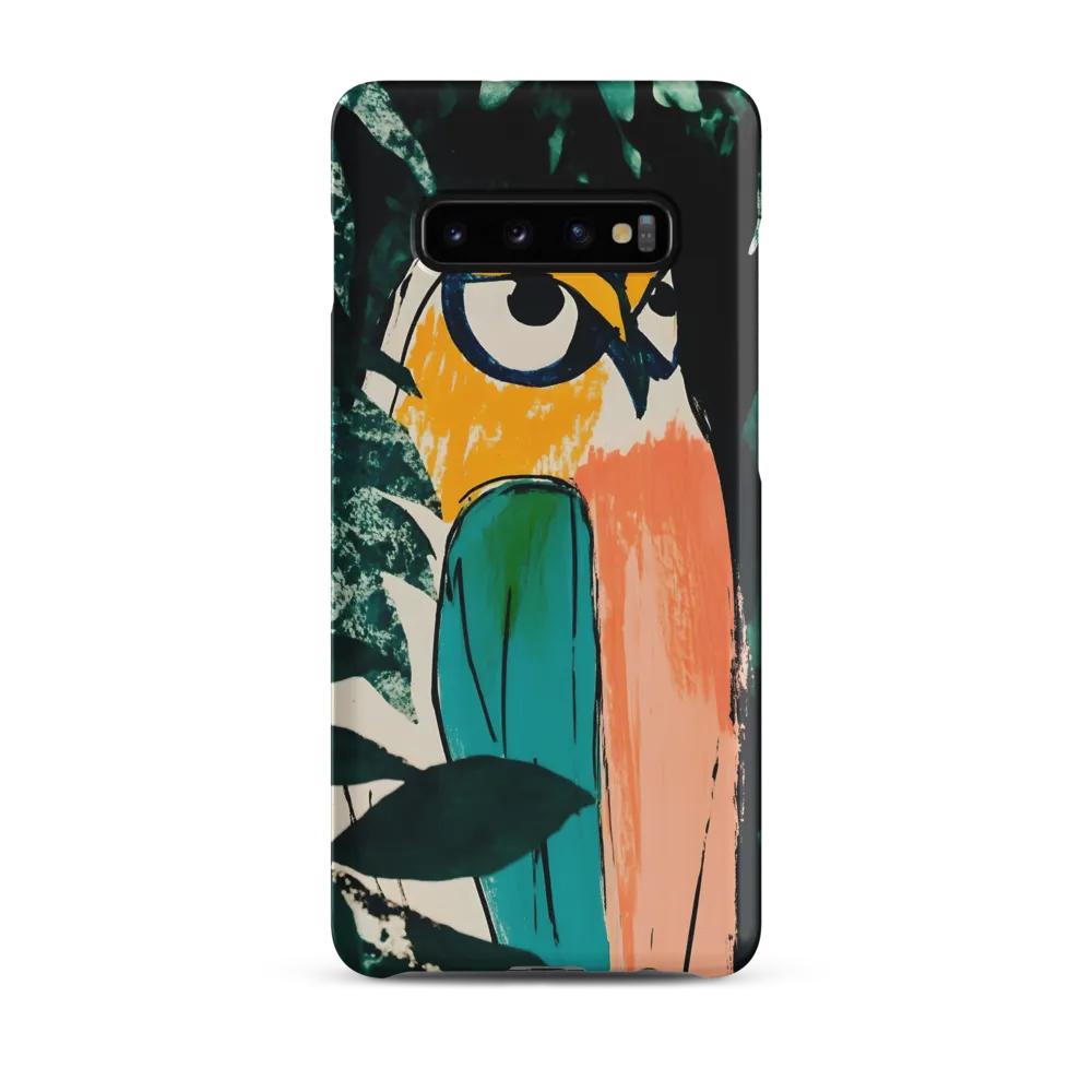 Camouflaged Majesty: The Abstract Owl