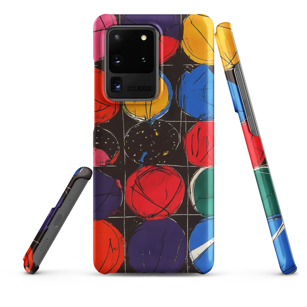 Colorful Circles in Abstract Harmony
