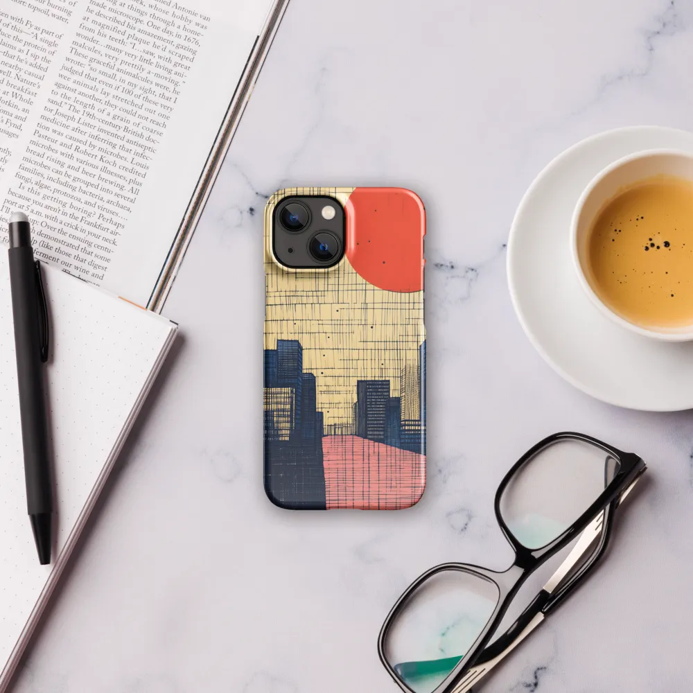 Urban Echoes: A Minimalist Cityscape