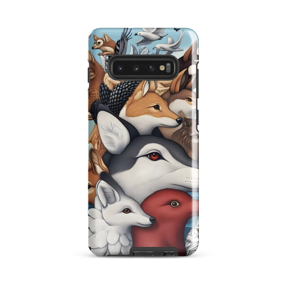 The Enchanted Animal Assembly | Phone Case |  S10 Plus | Tough Case | Glossy