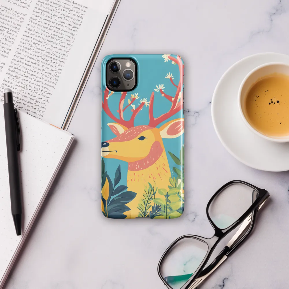 Whimsical Deer amidst Nature | Phone Case |  11 Pro Max | Snap Case | Glossy