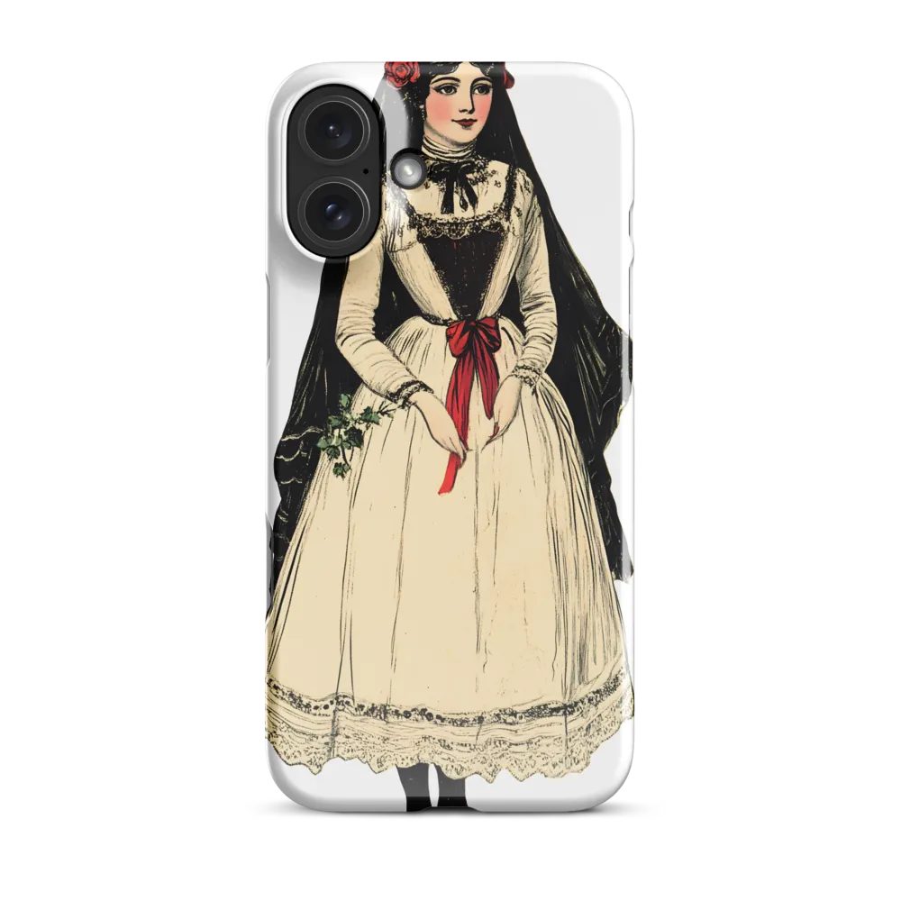 Elegance in Tradition: A Folk Portrait