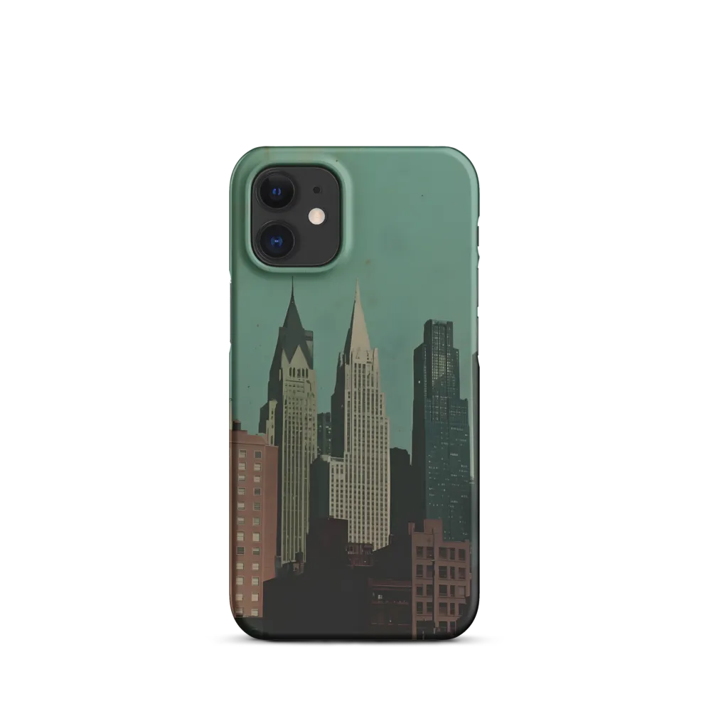 Urban Nostalgia: A Retro Cityscape
