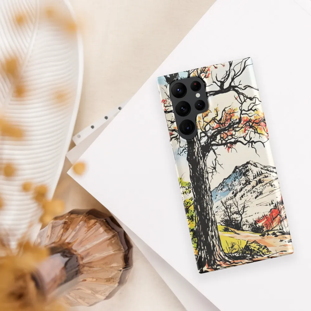 Autumn Majesty: The Guardian Tree | Phone Case |  S22 Ultra | Snap Case | Matte
