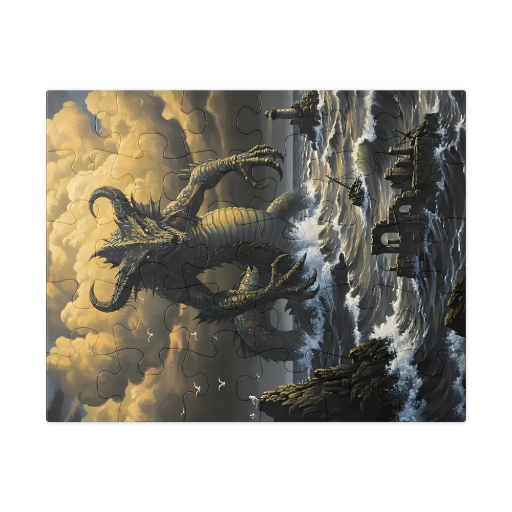 Leviathan at Dusk 
 Jigsaw Puzzle in Tin Box