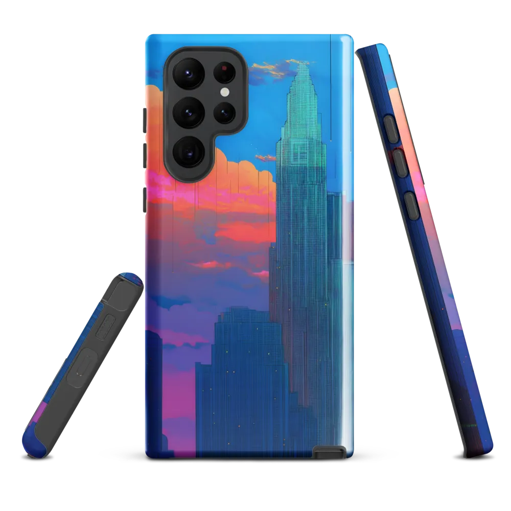 Twilight Reflections: A Digital Cityscape