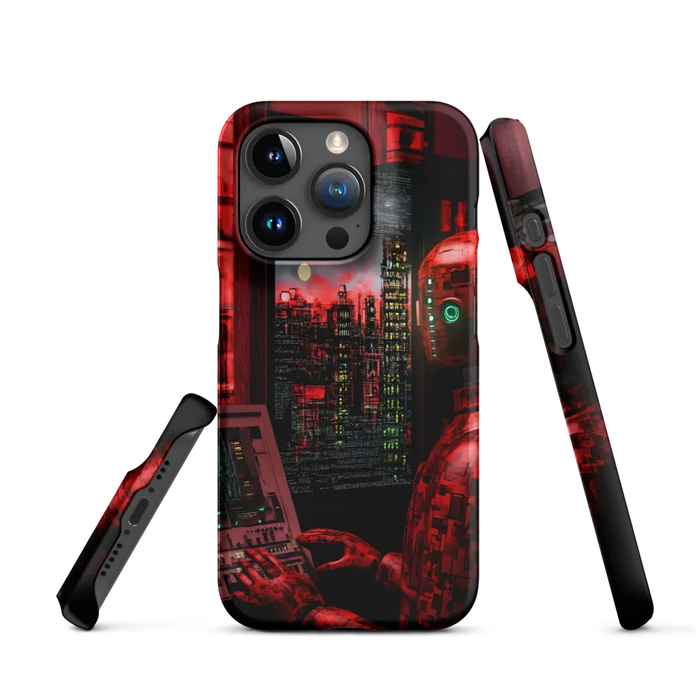 Crimson Sentinel at the Control Window