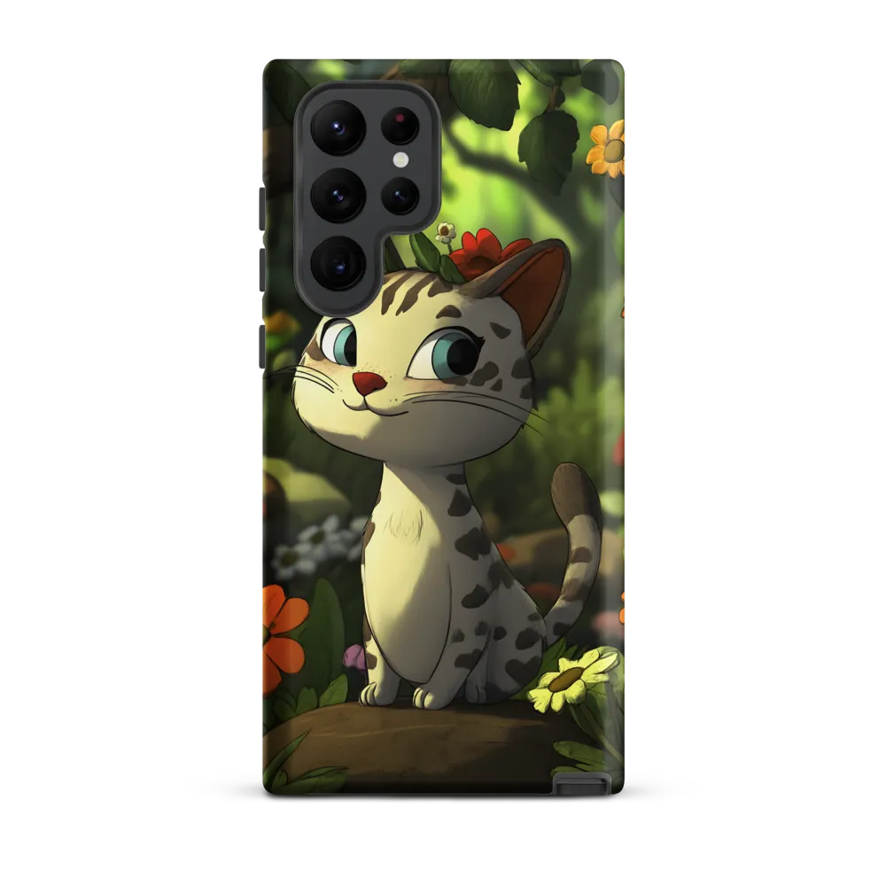Whimsical Forest Cat