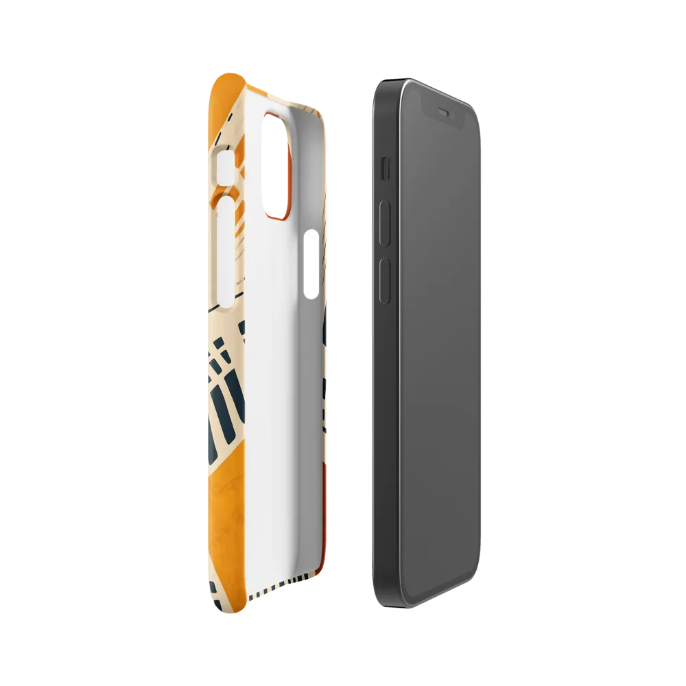 Urban Patterns in Harmony | Phone Case |  12 Mini | Snap Case | Glossy