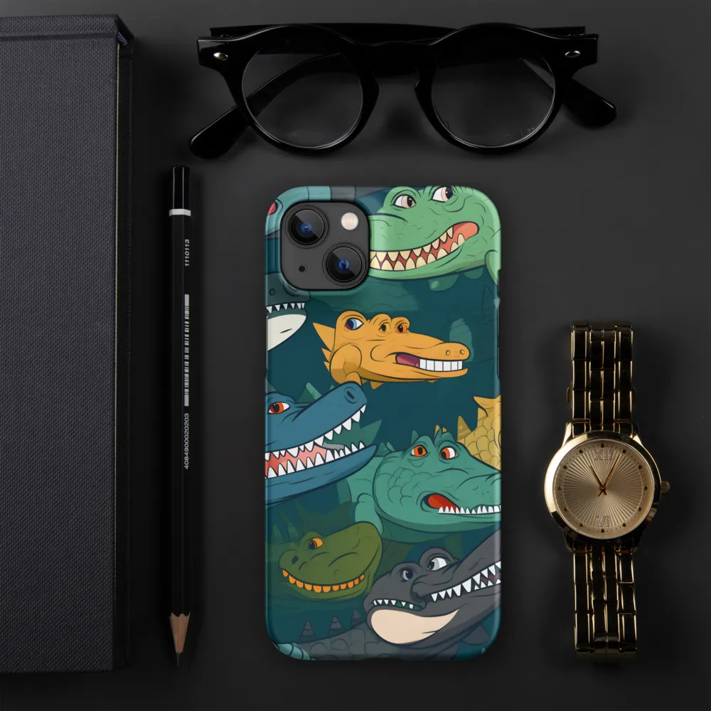 Cheerful Crocodilian Parade