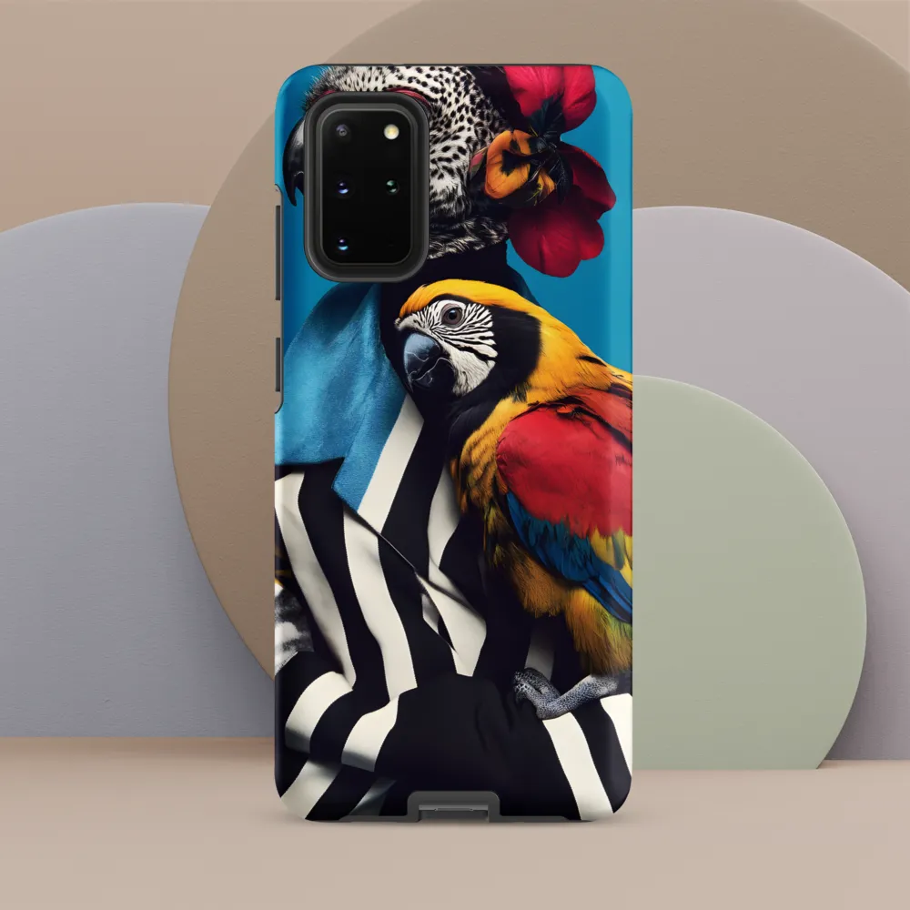 Vibrant Fusion of Flora and Fauna