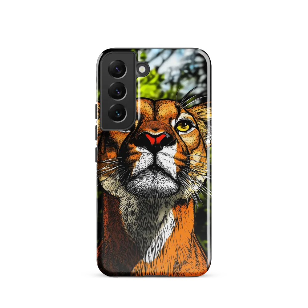 Regal Gaze: The Lioness in Focus