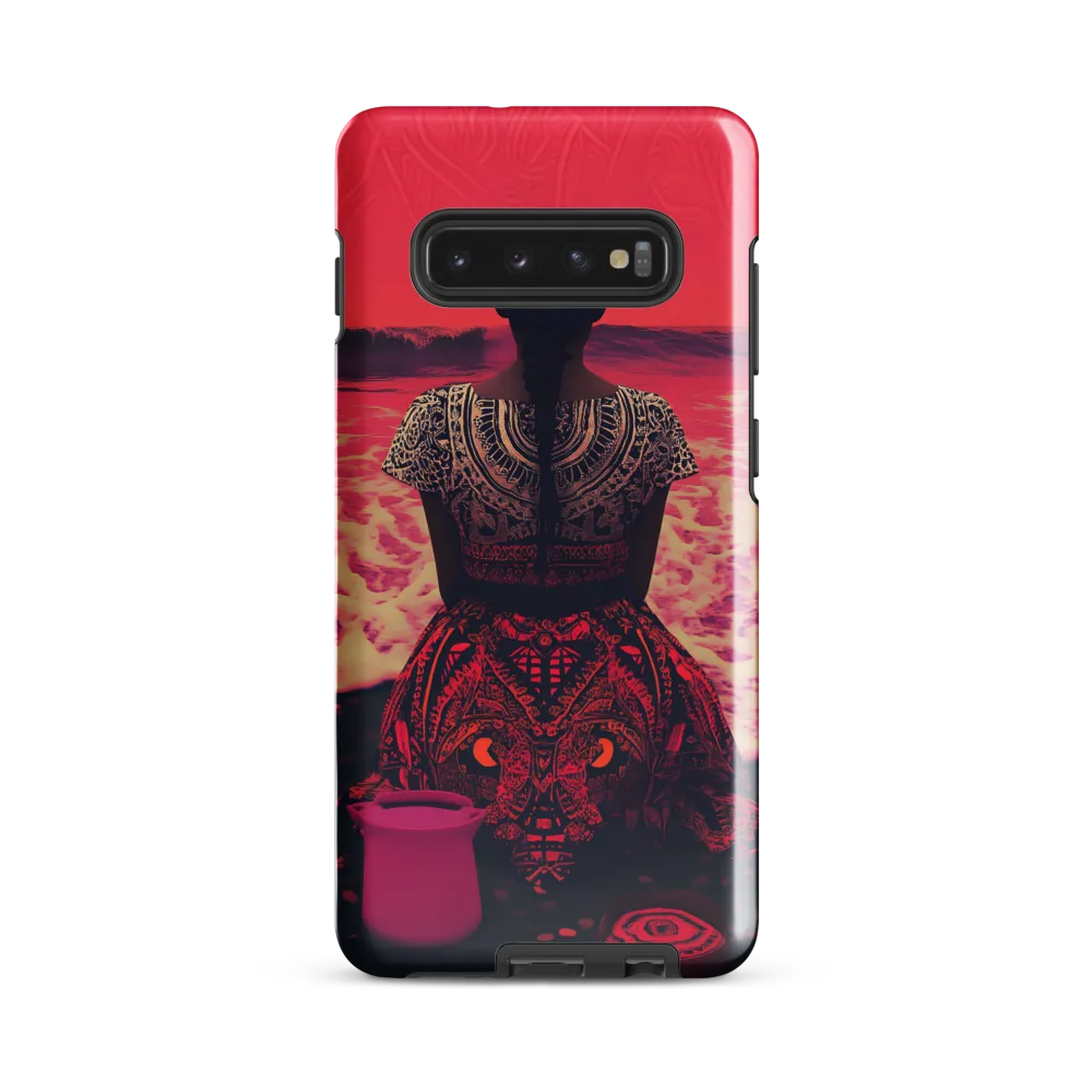 Reflections on a Vibrant Shore | Phone Case |  S10 Plus | Tough Case | Glossy