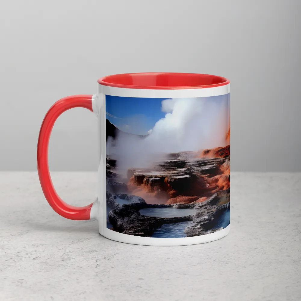 Nature's Fury: The Volcano's Expression