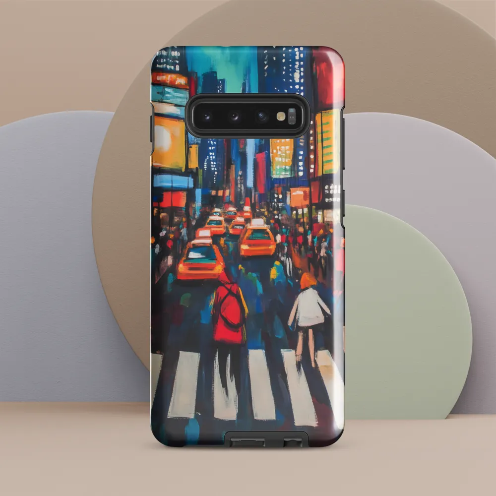 Urban Symphony: A Night in the City | Phone Case |  S10 Plus | Tough Case | Glossy