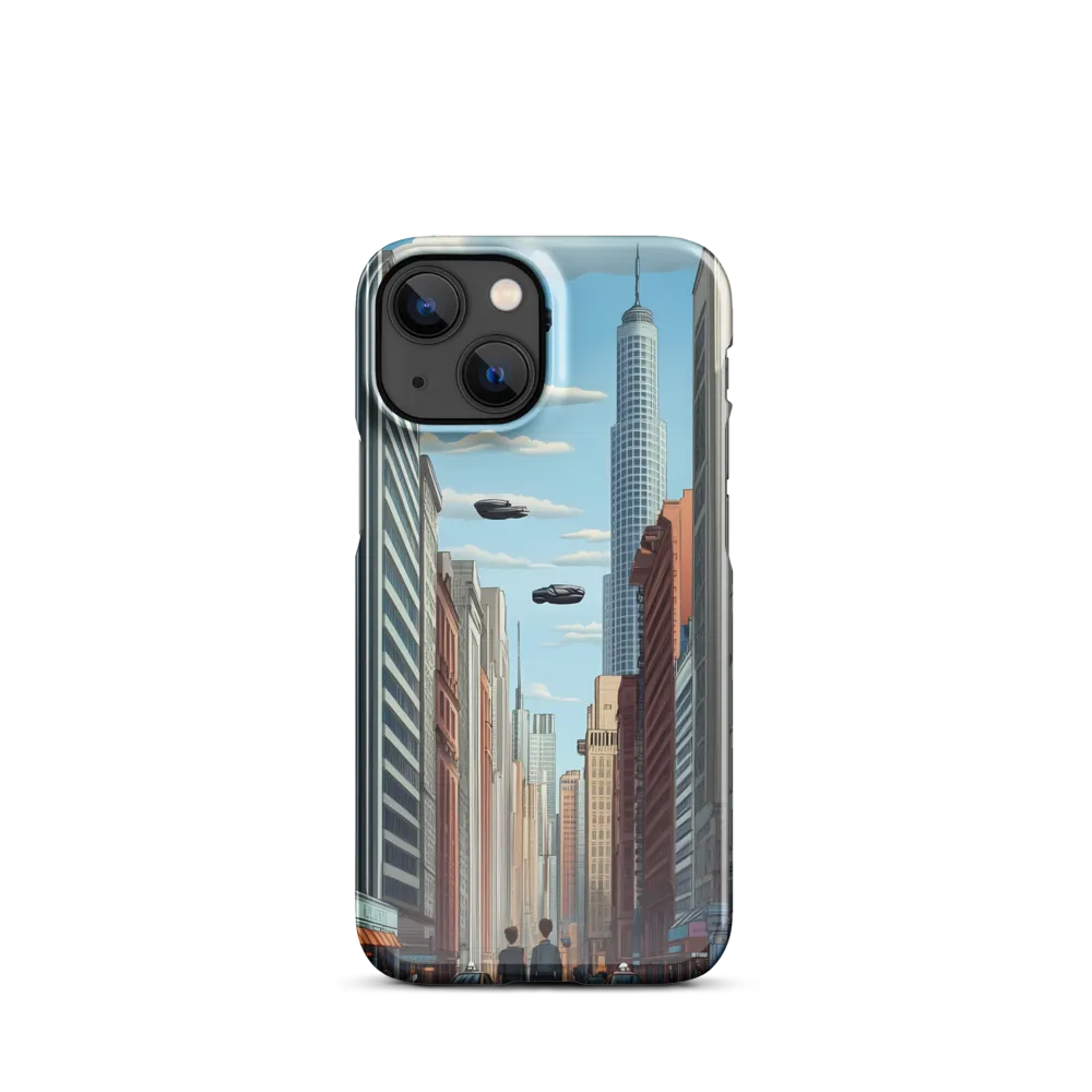 Futuristic Stroll through the Urban Skyline