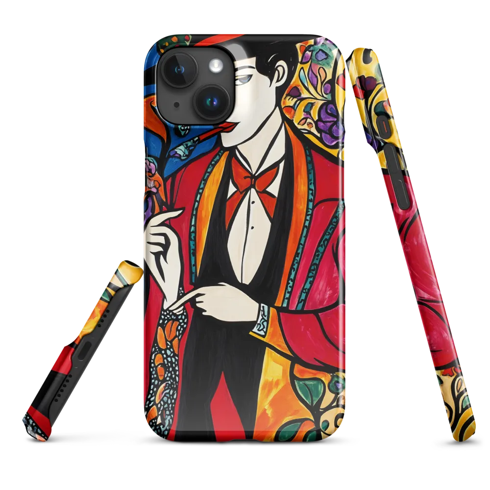 Elegance in Color | Phone Case |  15 Plus | Snap Case | Glossy