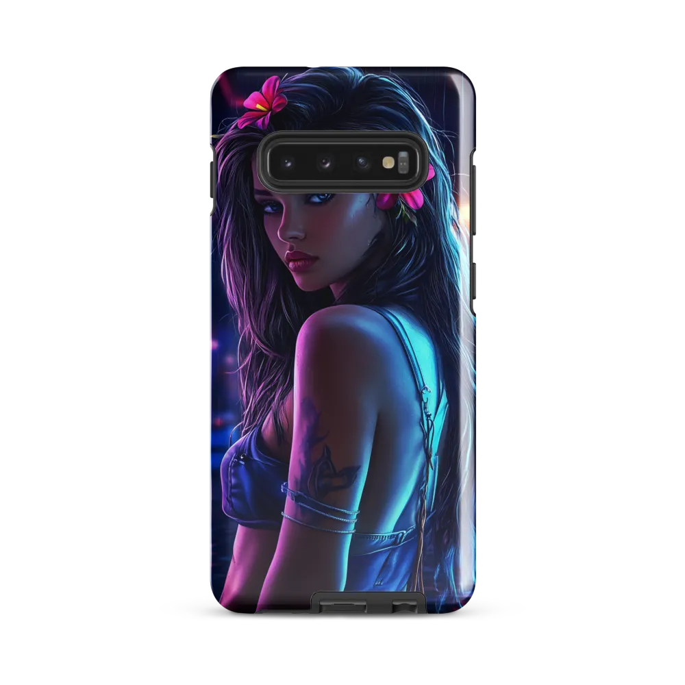 Neon Allure | Phone Case |  S10 Plus | Tough Case | Glossy