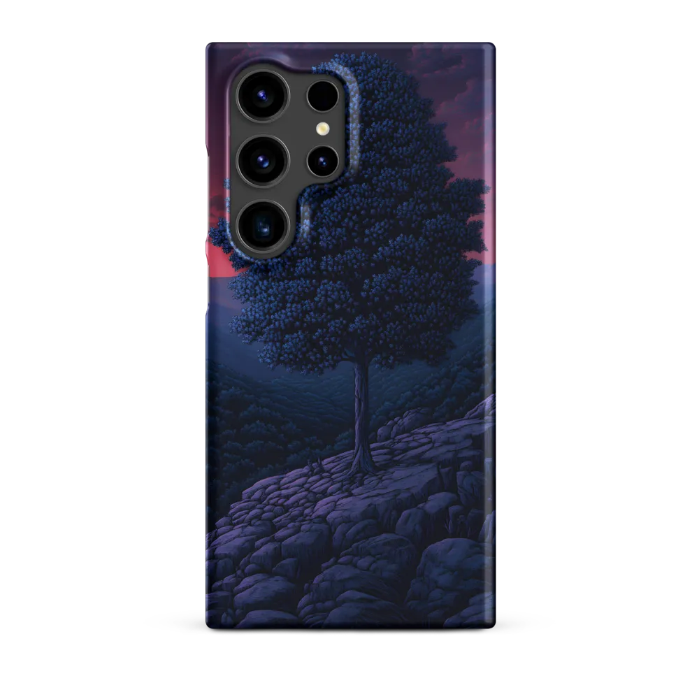 Solitary Sentinel: A Tree at Dusk