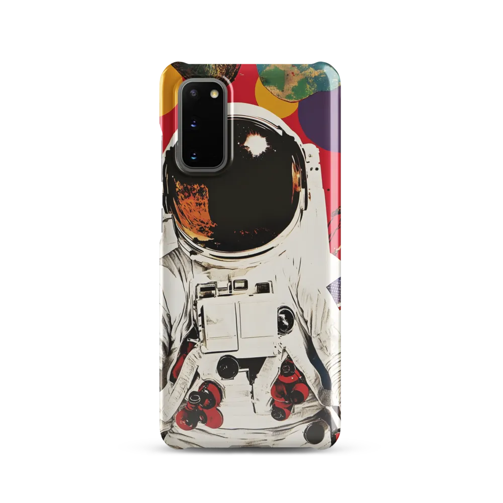 Cosmic Exploration: The Astronaut's Journey | Phone Case |  S20 | Snap Case | Glossy