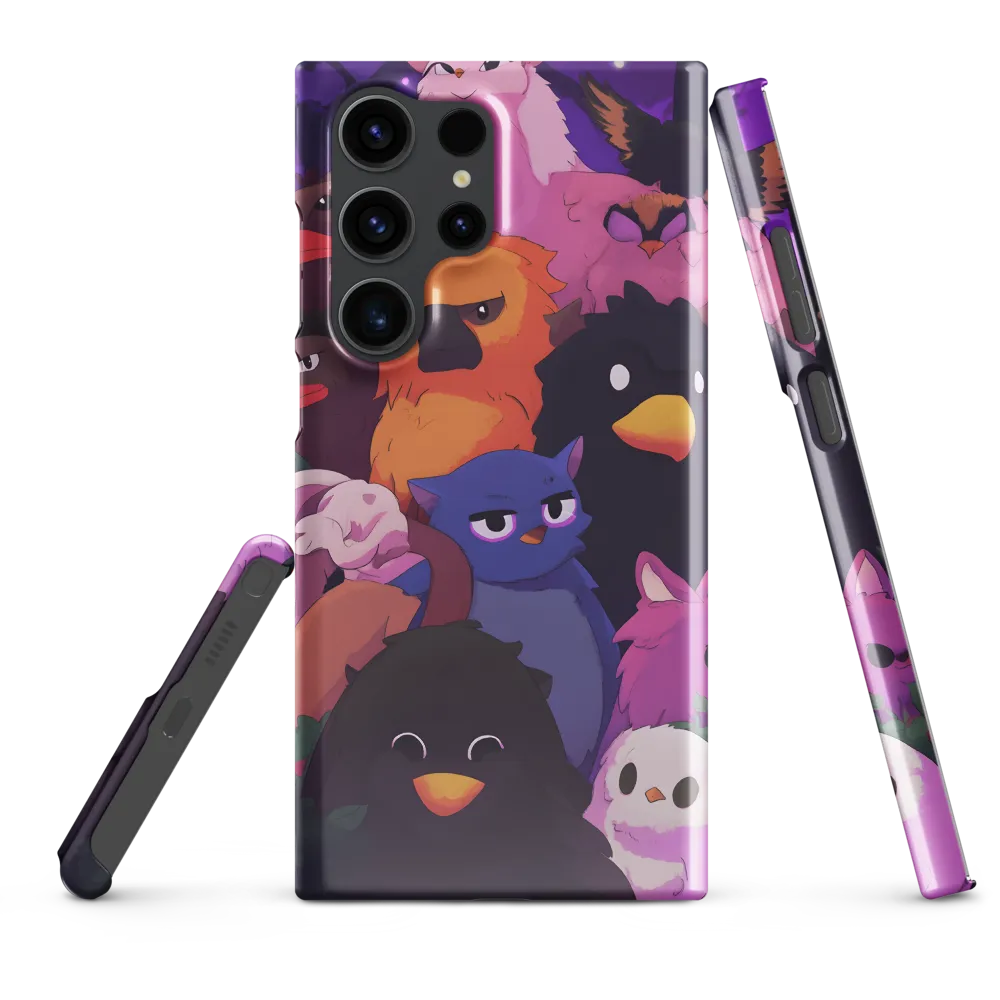 Whimsical Avian Gathering