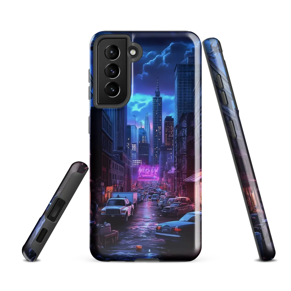 Urban Mystique: A Cyberpunk Night