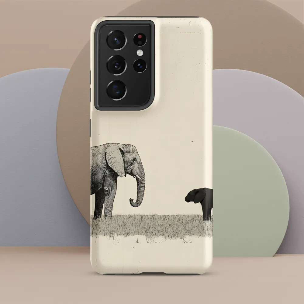 Contrasting Companions | Phone Case |  S21 Ultra | Tough Case | Matte