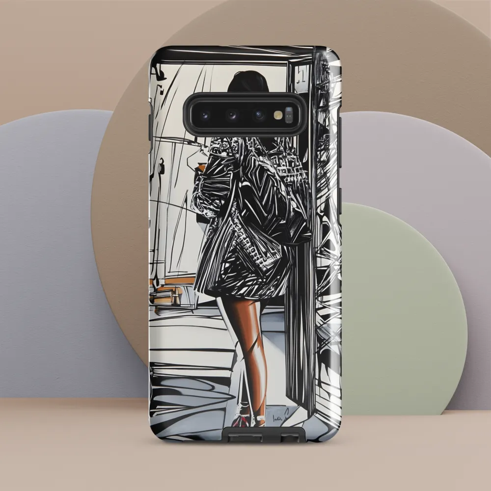 Contemplation at the Threshold | Phone Case |  S10 Plus | Tough Case | Glossy